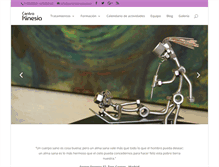 Tablet Screenshot of centrokinesia.com
